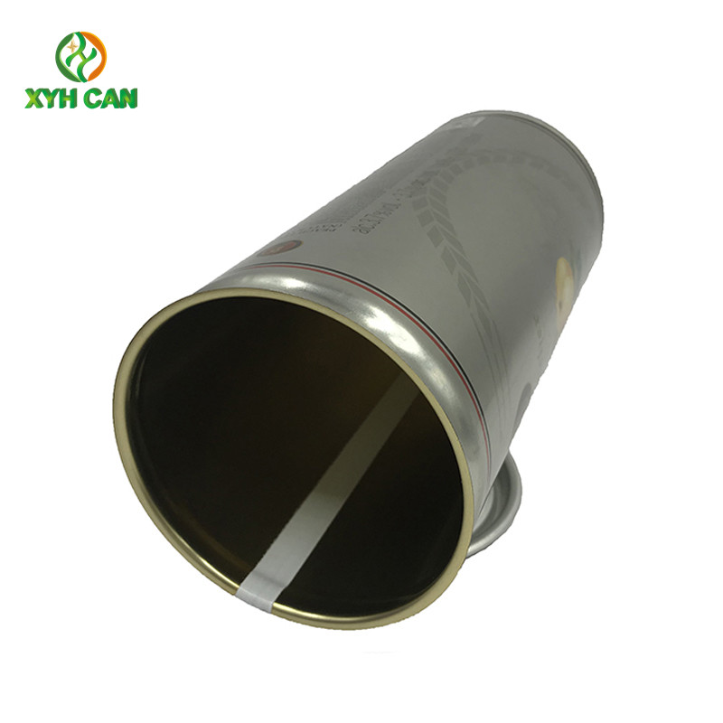 Food Safety Standard 1L Beer Tinplate Can with SOT Lid Transparent Iron Color Printing