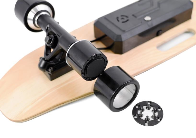 Adults Electric Longboard Deck Skateboard Remote Control Skateboard 700W Hub Motor