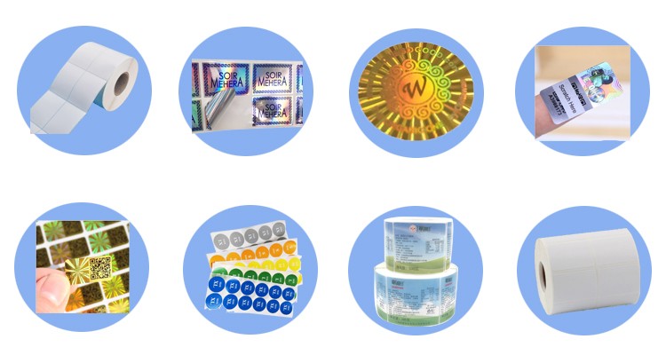 Laser 3D Holographic Authenticity Stickers , Genuine Secure Hologram Sticker