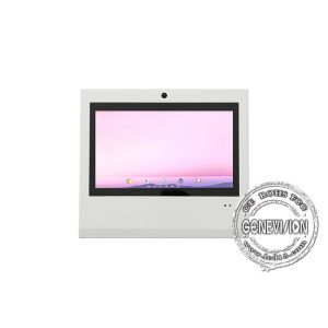 Desktop 13.3 Inch Android 8.1 LCD Digital Signage With Visitor Flow Statistic