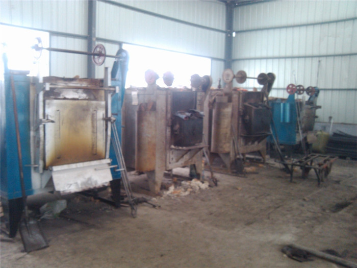 Painting forged Steel Parts Spring Steel agriculture equipments parts Forged Hine Tines