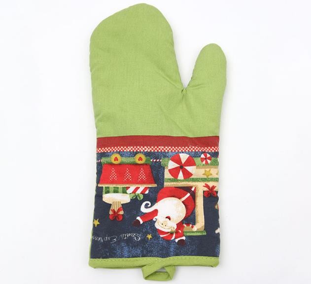 custom heat resistant gloves kitchen baked microwave oven glove