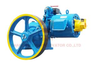  Professional Elevator Spare Parts Vvvf Motor Elevator Traction Machine Blue Manufactures