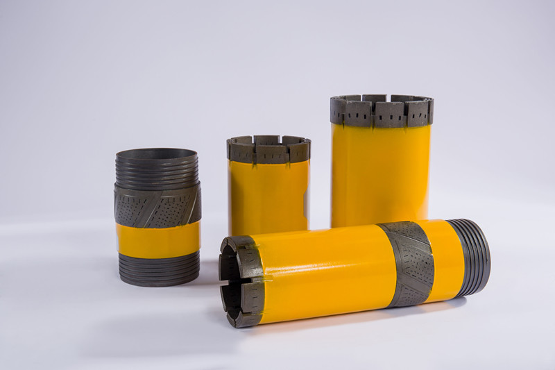 Single Tube Diamond Drill Bits Synthetic T2- 46 Abrasive Hard Rock