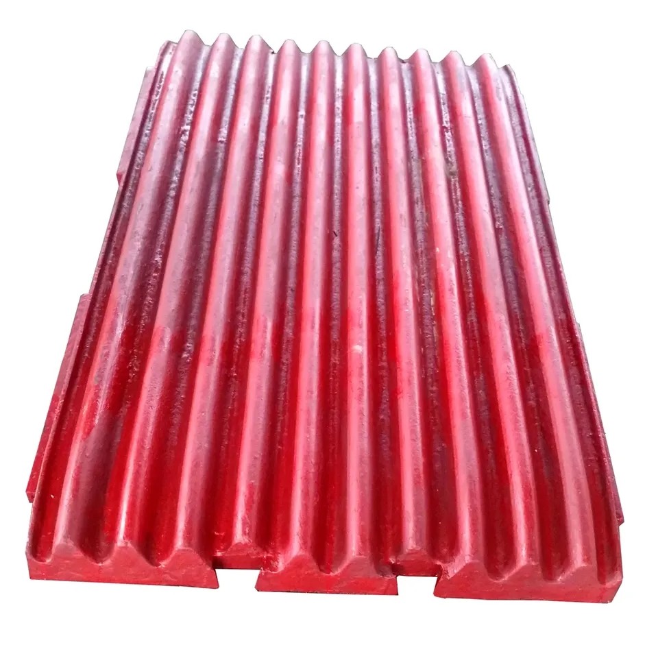 Steel Custom Made Jaw Plate For Various Crusher Spare Parts