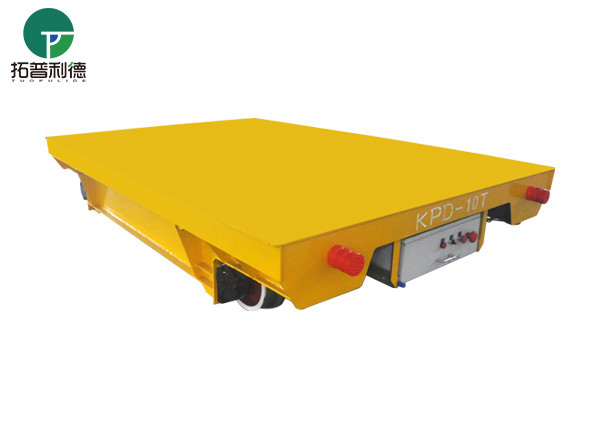 10 Ton Steel Factory Apply Low Voltage Railway Power Electric Transfer Cart
