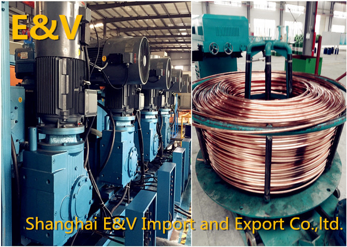 17 - 8 high configuration 8 pass 180kw Copper alloy rod Rolling Mill
