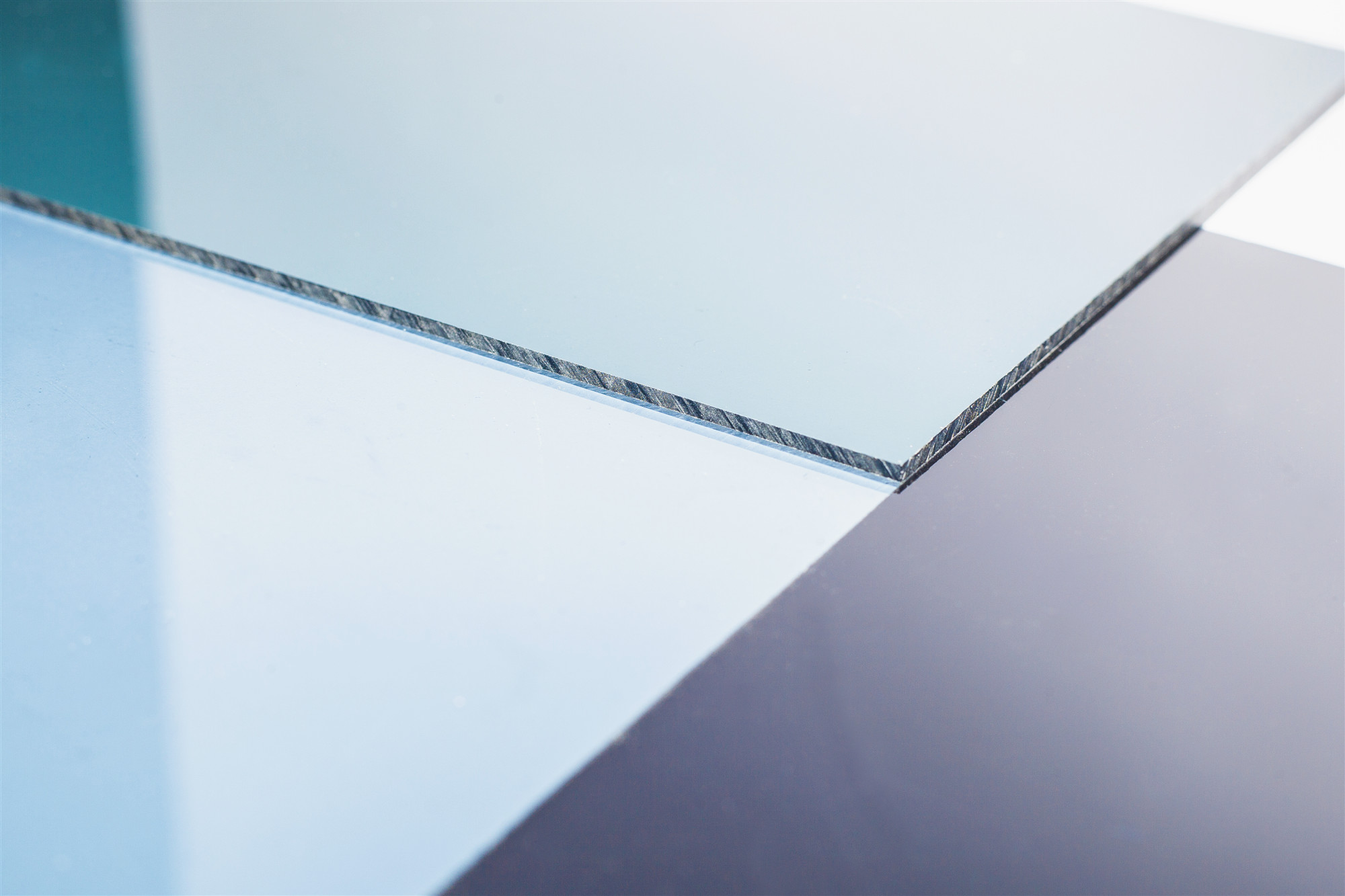 Polycarbonate Plastic Makrolon Sheet For Architectural Decoration 1.6mm-1.8mm