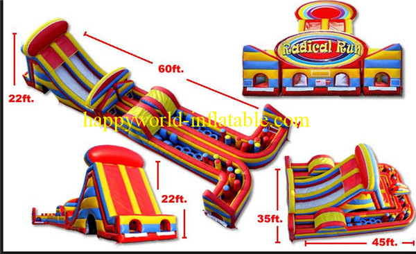 Indoor inflatable playground , kids inflatable obstacle course , inflatable fun