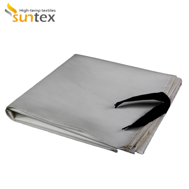 Silicone Coated Fabric For Welding Blankets Insulation Fireproof Fiberglass Cloth Welding Blanket