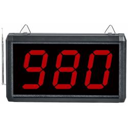 China High Quality Wireless Table Pager Service Call Button System with Display Receiver for sale