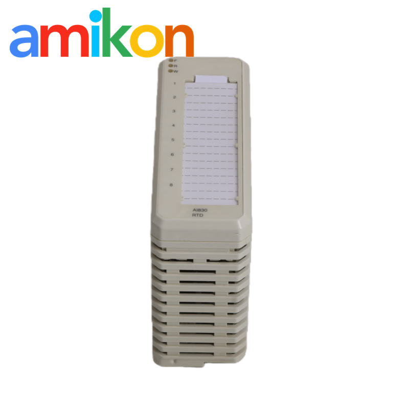 8 Channel ABB AI830 3BSE008518R1 Analog Input Unit With 3 Wire RTD And 14 Bit