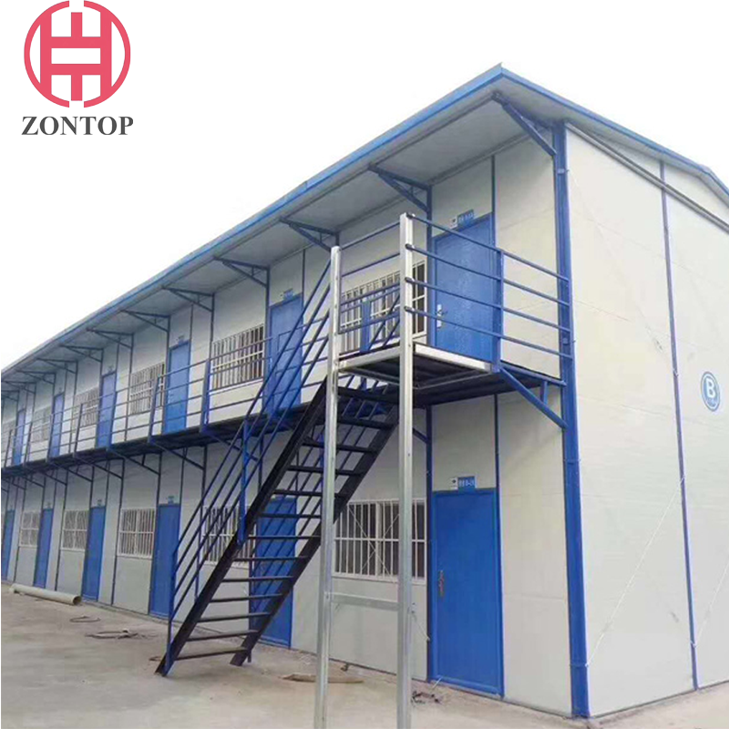 Zontop new design small low cost fast build ready quick concrete modular 20 ft containre home K -type Prefab K house