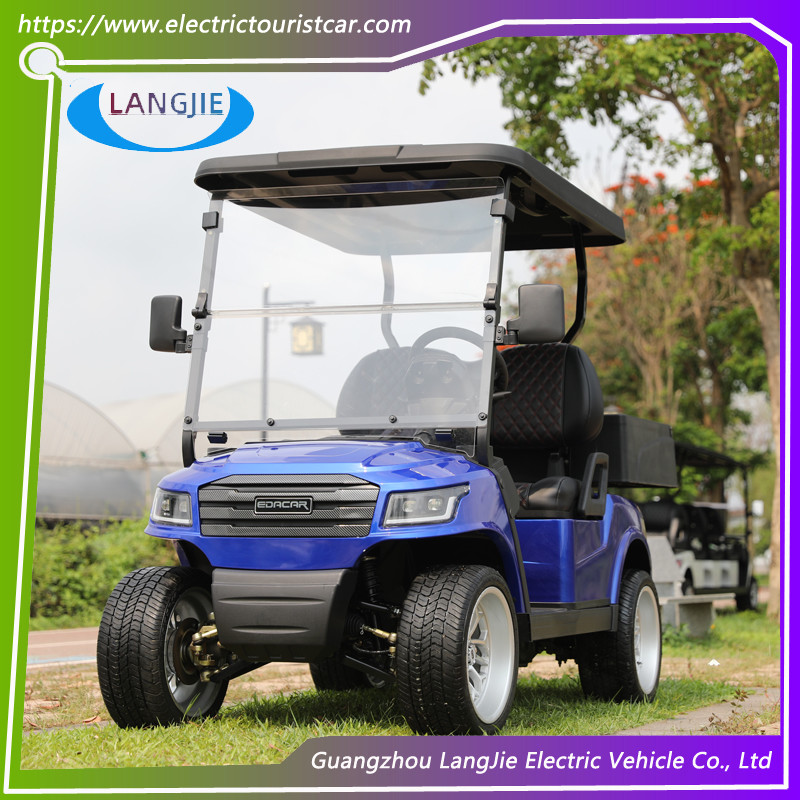 AC Motor 2 Seater Golf E Car Small Electric Golf Carts For Golf Course
