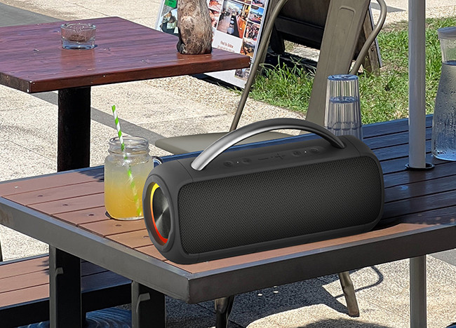 Portable Bluetooth V5.3 Wireless Speaker With IPX7 Waterproof with 3600mAh Battery