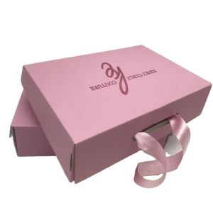  Kraft Recycled Cardboard Custom Printed Mailer Boxes For Apparel Clothing Packaging Manufactures