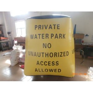  Inflatable Temple / Inflatable Water Tubes With Customized Printing Manufactures