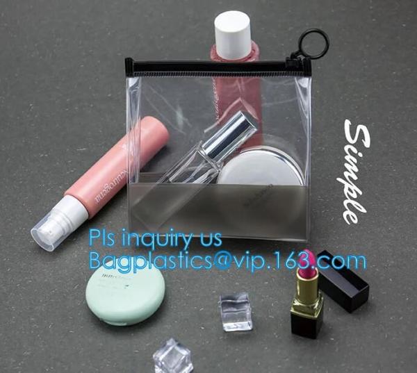Slider zipper Plastic bag for file bag, clothing packaging bag with zipper
