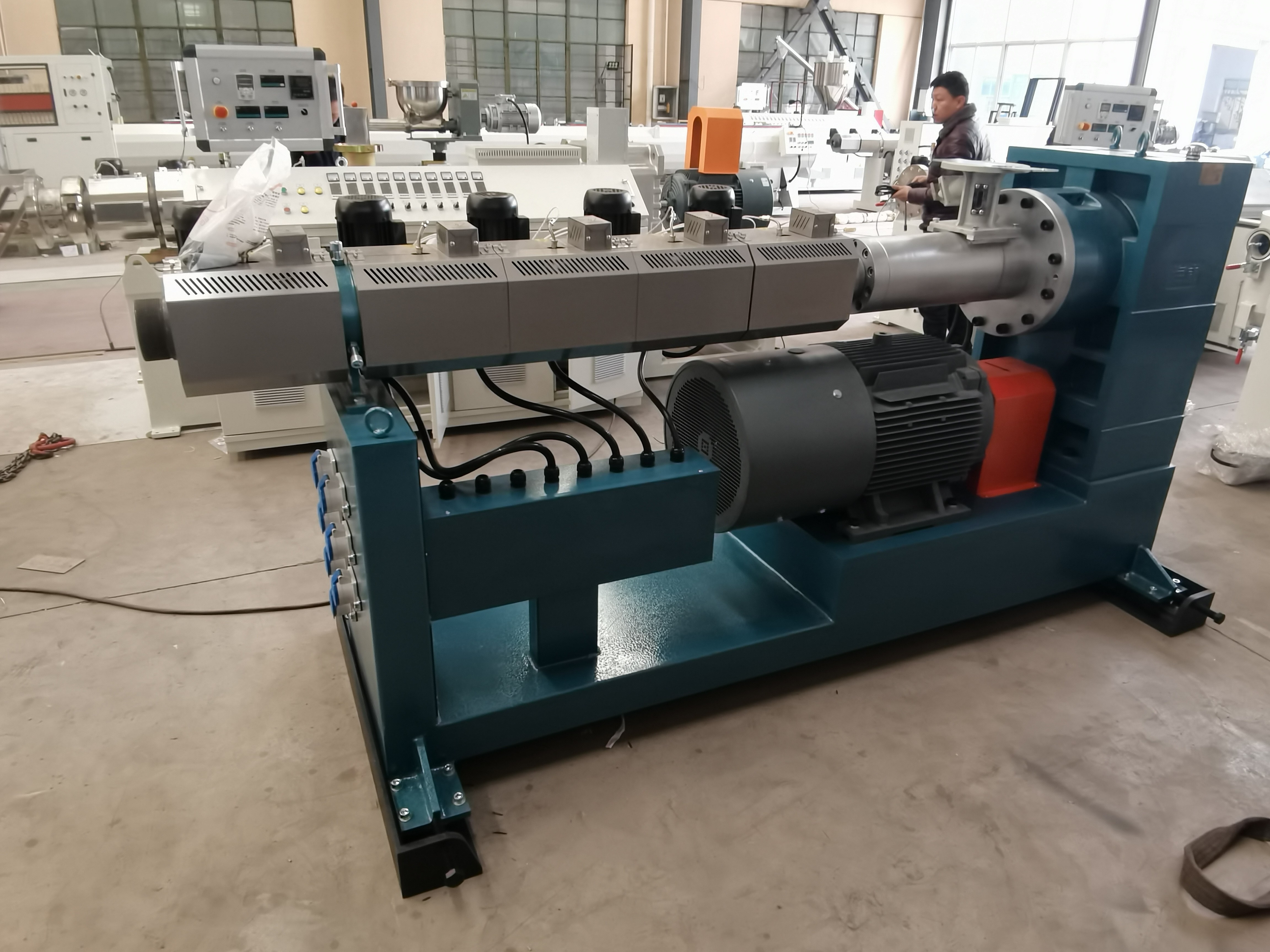 Coil Polyethylene Pipe PE Plastic Water Gas Oil Supply Sewage Hose Pipe Tube Extrusion Production Line