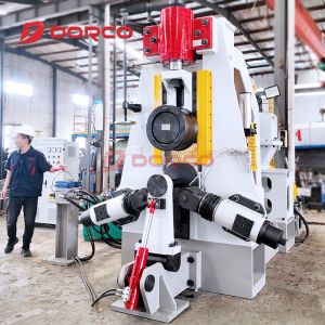 D51K CNC Vertical Ring Rolling Machine with Linear Rolling Speed 1.3 M/s for One