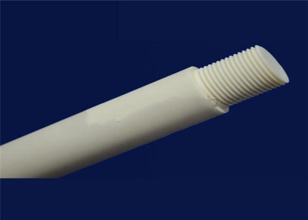 High precision insulating 95%-99.99% alumina Al203 ceramic threaded rod with