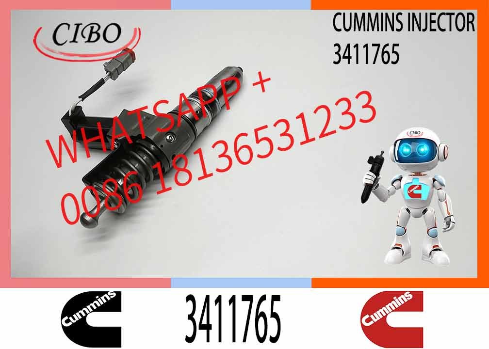 3087733 Diesel Fuel Injector N14 Common Rail Injector 3087560 3411752 3411765
