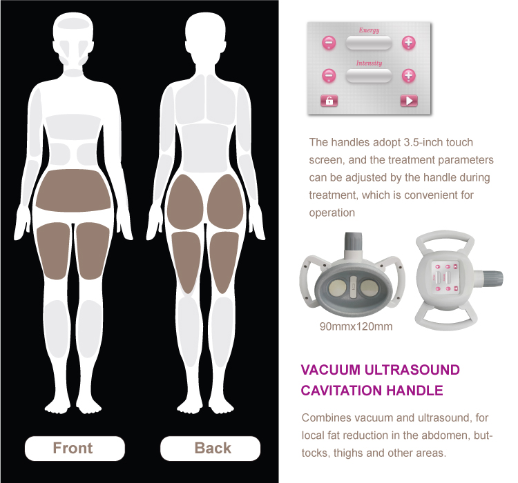 Cellulite Slimming Machine Infrared RF Body Vacuum Roller