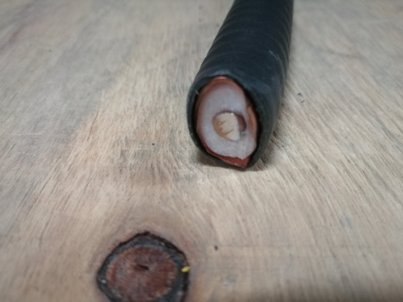 Foam PE Insulation 1/2 " RF Feeder Cable Flexible Coaxial Cable Flame Retardant