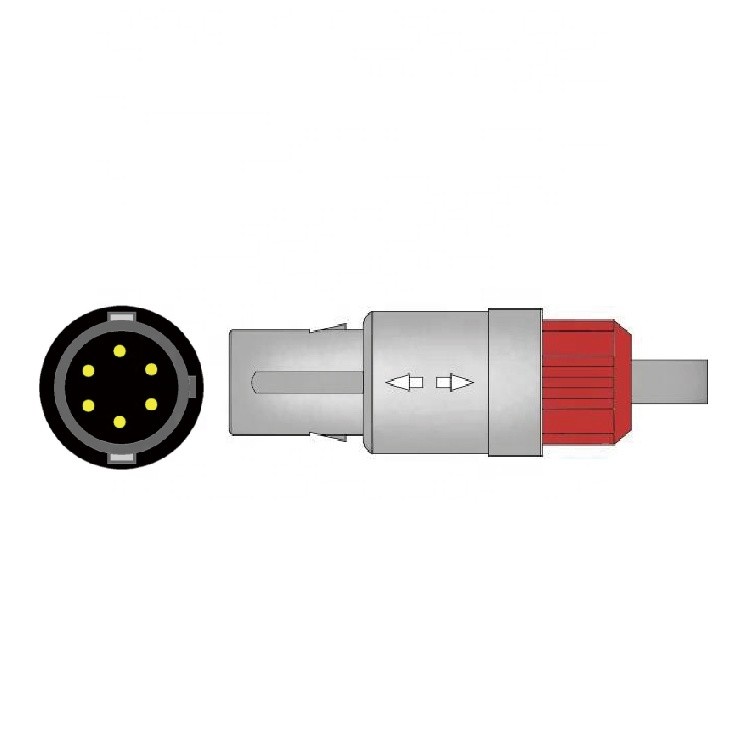 Patient monitor cable Compatible To Colin Monitor to Edwards transducer ibp adapter cable