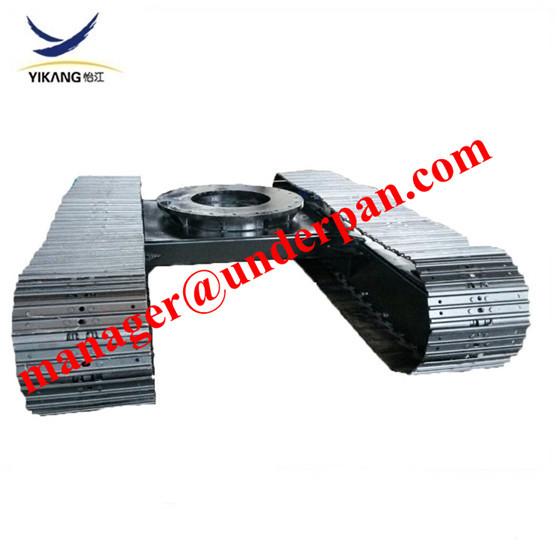 Hydraulic crawler anchor core water wll drilling rig steel track undercarriage