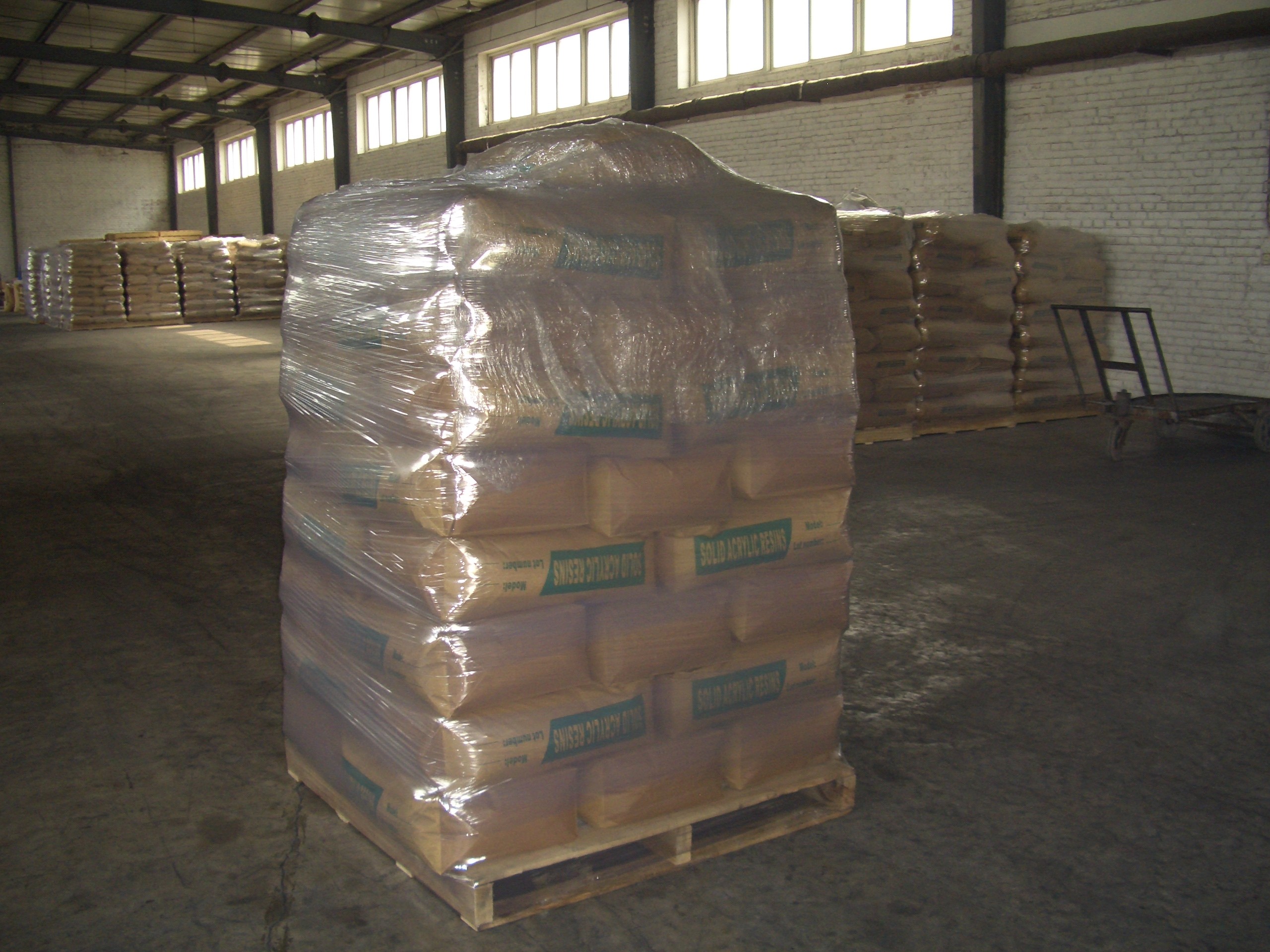 Methacrylate Copolymer Solid Acrylic Resin Good Dhesion To Plastic Substrate