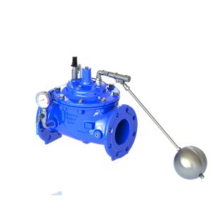PN10 PN16 PN25 Float Control Valve with Hydraulic Actuator and Flange Ends for