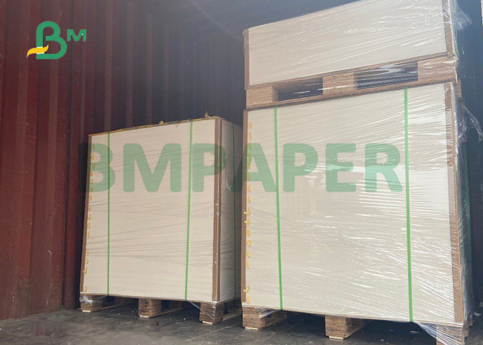 325gsm 350gsm White Top Kraft Back Paper For Food Grade Package 72cm 76cm