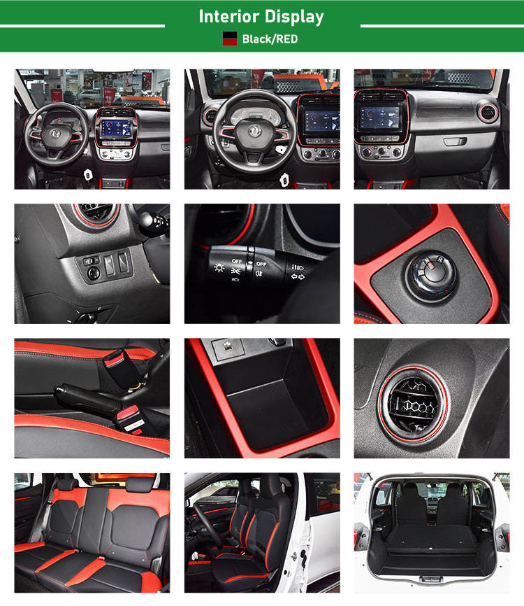 Left Hand Dongfeng Electric SUV FWD New Energy Automobile Car 100km/h