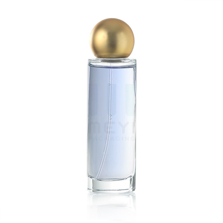 Flat Glass Body Perfume Bottle Packaging for Cosmetics and Fragrance