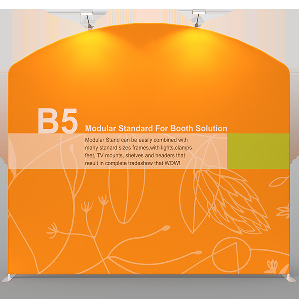 230gsm 30mm Modular Exhibition Display Promotional Booth Displays For Contractor Live