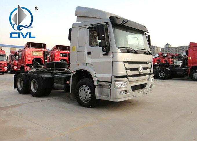 HW76 Cab Howo Cargo Truck Chassis With 371 Hp Engine Front Axle HF7 7 Ton Capacity
