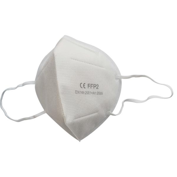 Anti Pollution Foldable FFP2 Mask , Non Woven Particulate Dust Mask Antibacteria