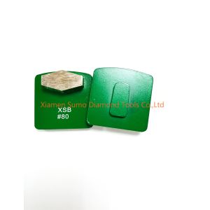 Professional  Concrete Grinding Block  Hexagon Segment Diamond Grinding Disk