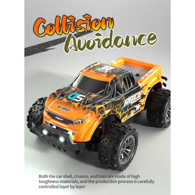 1/20 Scale 2wd Drive Car Collision Avoidance 2.4g Remote Control Off Road Vehicle Rough Terrain Vehicle for 14 Years up