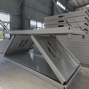 Steel Structure Folding Container House Robust Material Space Saving
