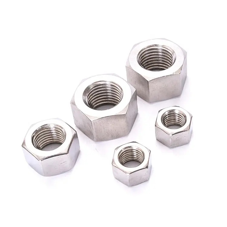 Hex Head Nut ANSI B 18.2.2 2205 2507 Super Duplex Stainless Steel Imperial Thread 3/16"-4"