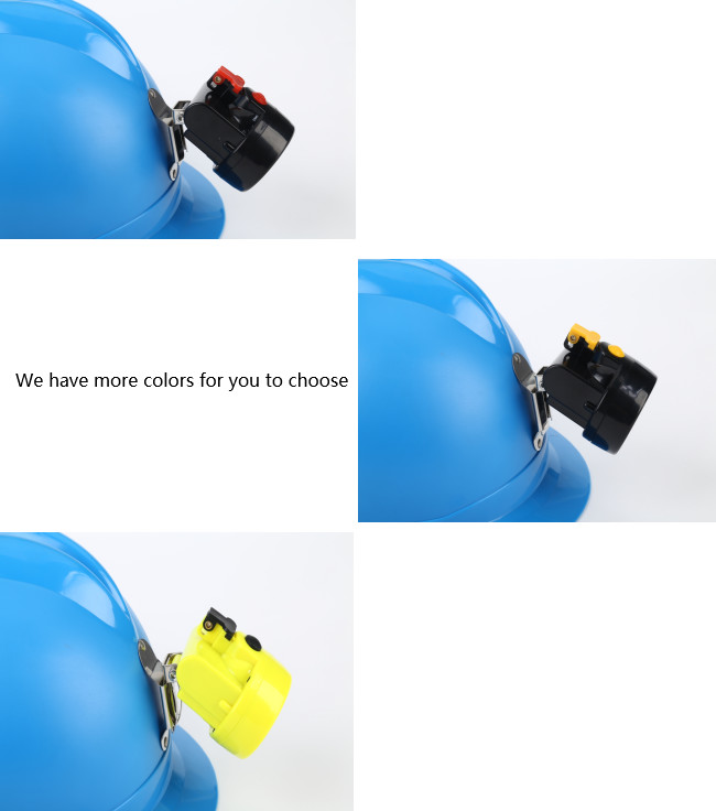 4500lux 600 Cycles Mining Hard Hat Lamp Rechargeable Miners Headlamp