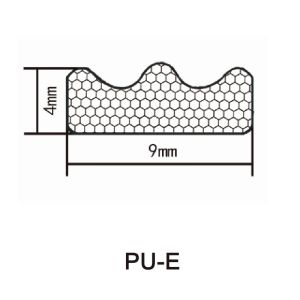 E Shape Self Adhesive Foam Strips For Windows Seals Anti Collision