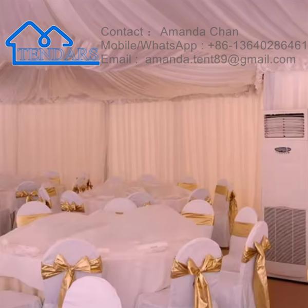 Factory Aluminum Alloy Heavy Duty Marquee Tent Clear Roof Party Tents For Events