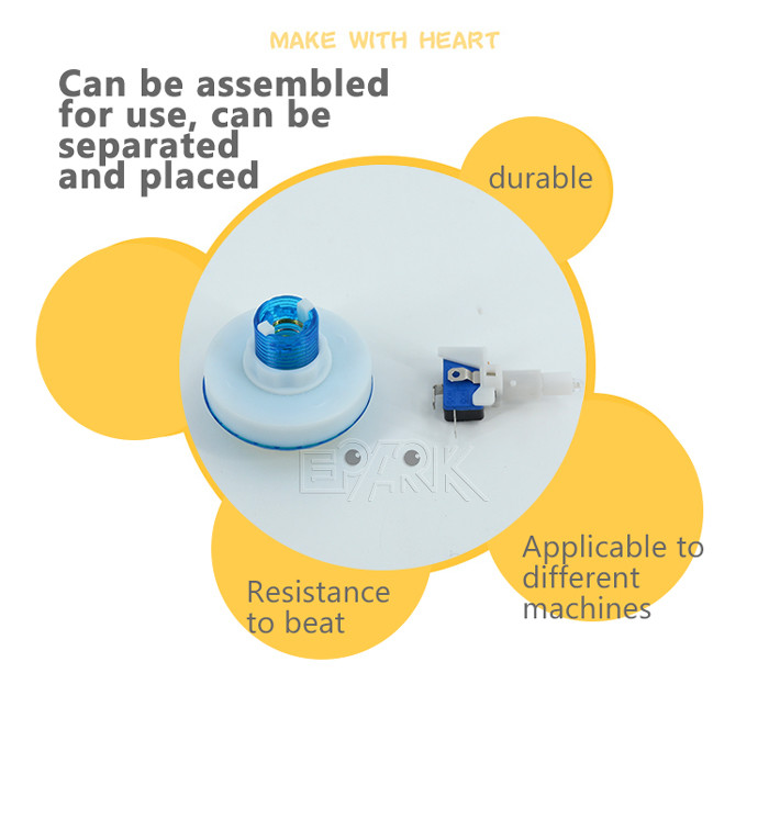 Amusement Playground Kits Press Button Plastic MateriaConsole Button For Pat Game Machine