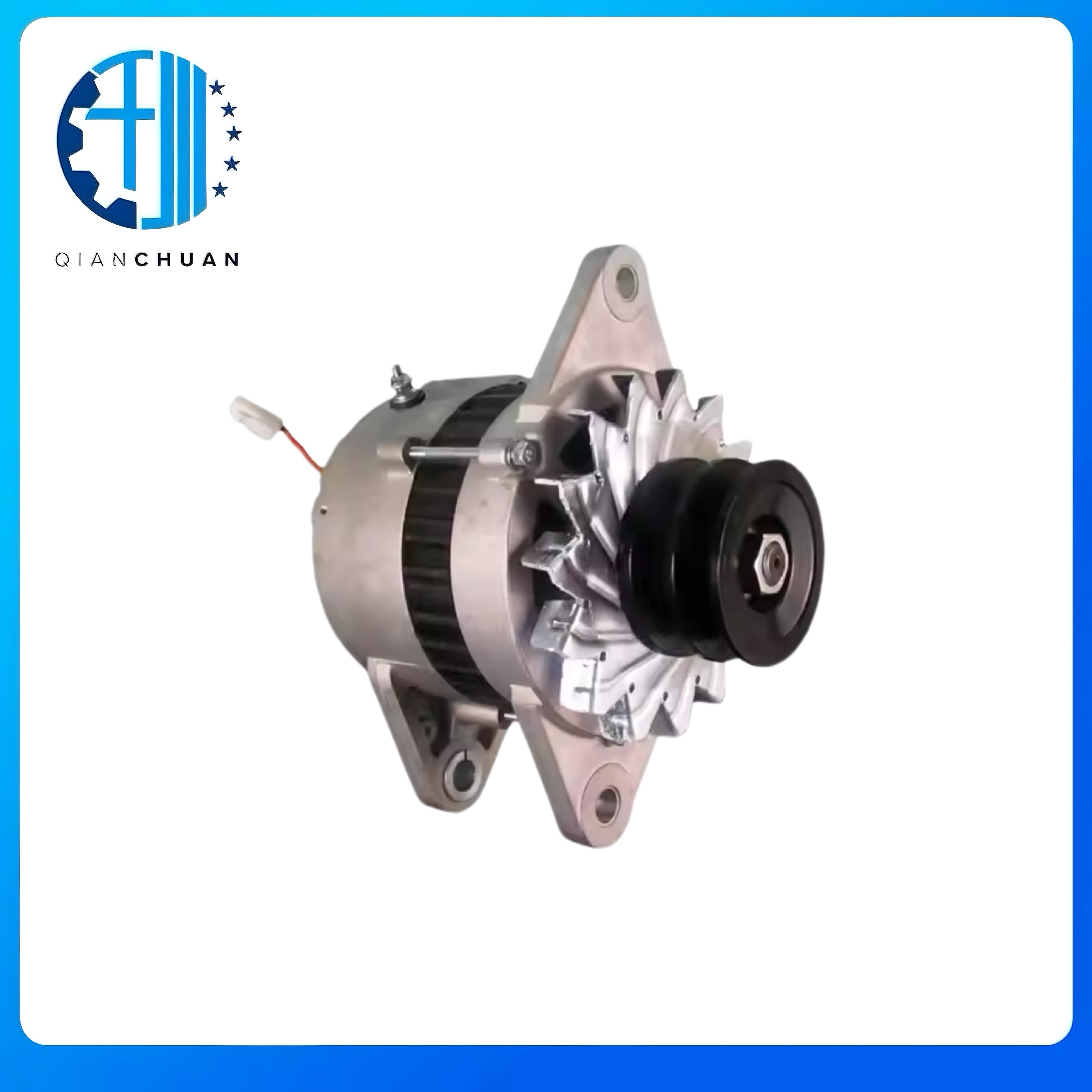 24v Alternator 1812002491 1812002492 1812002493 1812002970 1812003660 for Isuzu 6BG1T JCB Hitachi EX100 Excavator Parts