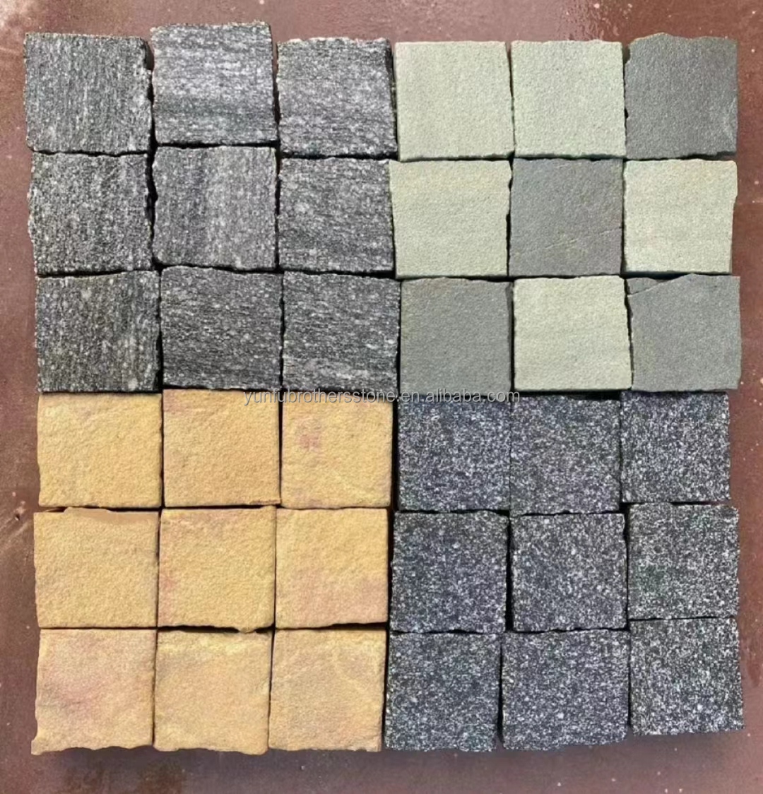 Natural Paving Stones Chinese Granite Cut-To-Size for Modern Outdoor Parks in Yunfu