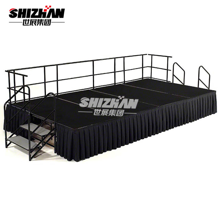Custom Aluminum Lighting Platform Stage Roof Truss System Outdoor Stage Platform