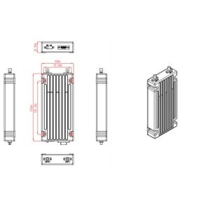 CD30NMT-J30J-V3 30-50KM Military Standard MIL-STD802 UAV Video Transmitter VTX